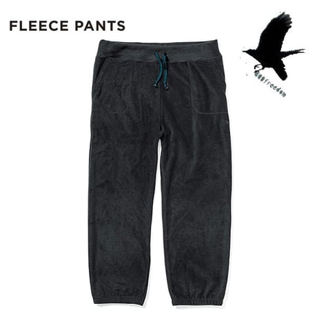 SALE 23-24 GREENCLOTHING フリースパンツ グリーンクロージング GREEN CLOTHING FLEECE PANTS   (BLACK)