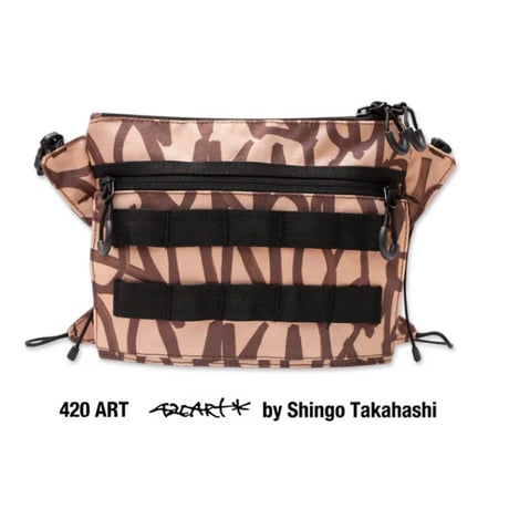 25-26 rain or shine チェストリグ レインオアシャイン RAIN OR SHINE CHEST RIG (BLACK　BURGUNDY　420ART)
