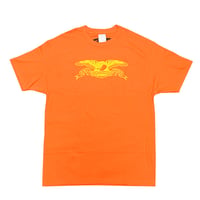 SALE ANTIHERO SKATEBOARDS Tシャツ アンタイヒーロー 半袖　BASIC EAGLE S/S TEE (ORANGE)