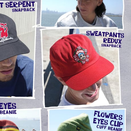 KROOKED キャップ クルキッド  レッド　KROOKED SKATEBOARDS SWEATPANT REDUX SNAPBACK CAP （DARK RED）