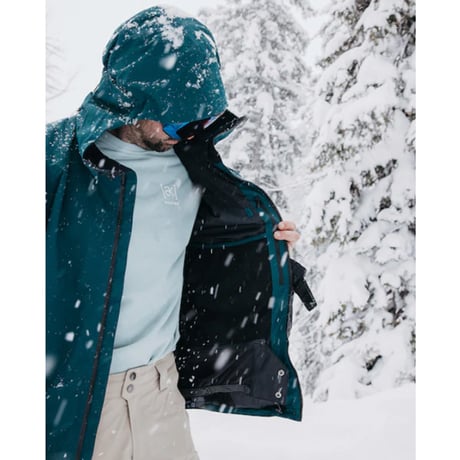 24-25 BURTON メンズ スノーボードウエア Men's Burton [ak] Cyclic GORE-TEX 2L Jacket（Deep Emerald）