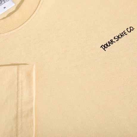 POLAR SKATE CO Tシャツ 半袖 ベージュ系 ポーラー メンズ　Home Sweet Home Tee （Oatmeal）