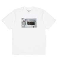 QUARTER SNACKS Tシャツ 半袖 白 クウォータースナックス　QUARTER SNACKS DINER TEE （WHITE）
