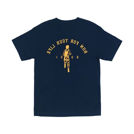 SALE QUASI Tシャツ 半袖 ネイビー クワジ クワージー クアジ　QUASI SKATEBOARDS Run Tee （Navy）