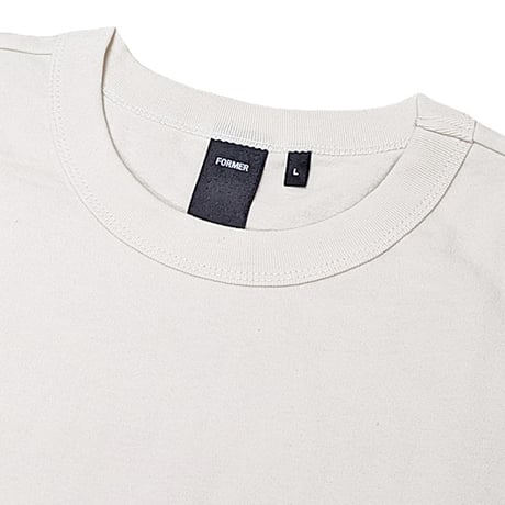 FORMER Tシャツ 半袖 アイボリー フォーマー TEE　FORMER HEAVY FRANCHISE T-SHIRT （BONE）