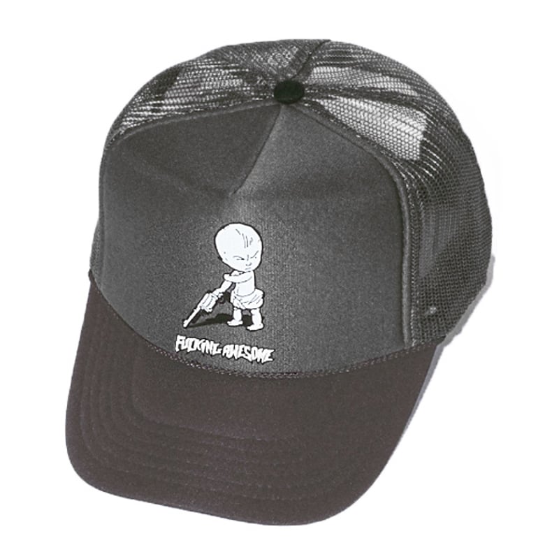 FUCKING AWESOME CAP ファッキンオーサム メッシュ キャップ Gun Bab