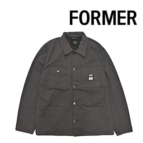SALE  FORMER ジャケット フォーマー　FORMER RESS CHORE JACKET (BARK）