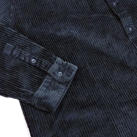 SALE　FORMER シャツ 長袖 フォーマー メンズ　FORMER VIVIAN CORD LS SHIRT (NAVY）