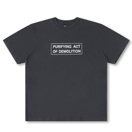 FORMER Tシャツ 半袖 ブラック フォーマー　FORMER ACTION T-SHIRT （WASHED BLACK）