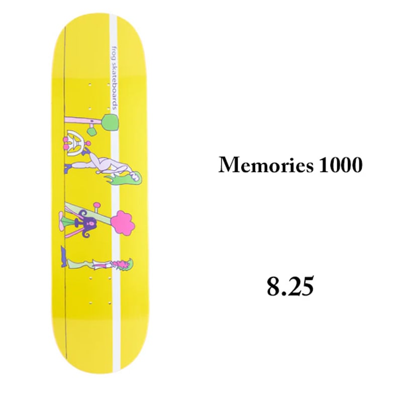 FROG SKATE デッキ 【 8.25インチ 】FROG SKATEBOARDS Memo