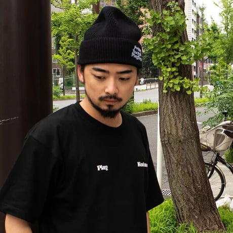 SALE PLAYDESIGN ビーニー　PO1 PLAYDESIGN FRIDAY BECAME PLAYDAYS BEANIE （BLACK） ビーニー コラボ プレイ プレイデザイン