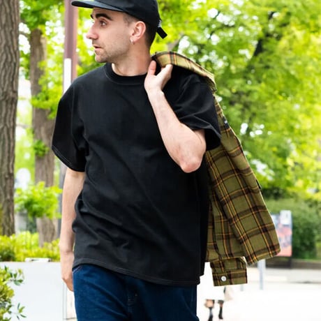 SALE  YALP Tシャツ　YALP STITCH SS TEE （BLACK） ヤルプ 半袖