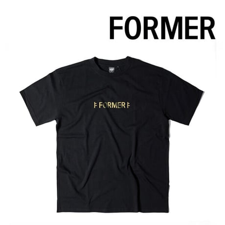 SALE FORMER Tシャツ 半袖 黒 フォーマー　FORMER FF LEGACY T-SHIRT（BLACK）