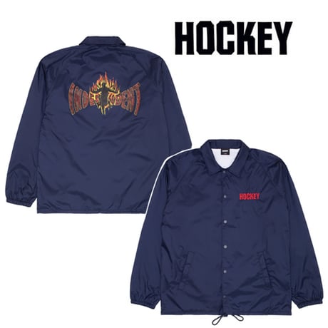 SALE HOCKEY INDEPENDENT SKATEBOARDS ジャケット ホッケー インディペンデント　HOCKEY X INDEPENDENT COACHES JACKET （NAVY）