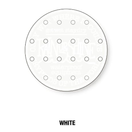 25-26 rain or shine デッキパッド レインオアシャイン RAIN OR SHINE DECK PAD CIRCLE (BLACK　WHITE)