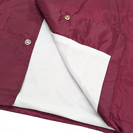 DOOM SAYERS ドゥームセイヤーズ コーチジャケット ウィンドブレーカー　Snake Shake Coaches Jacket （Maroon）