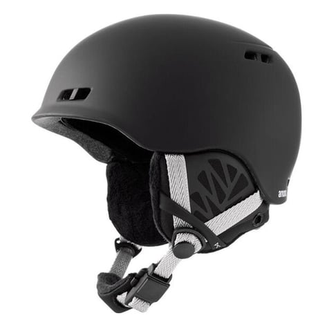 ANON ヘルメット　 WOMEN'S RODAN LONG HAIR FLEECE SKI & SNOWBOARD HELMET （BLACK） ウィーメンズ レディース  アノン
