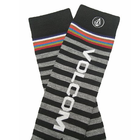VOLCOM ボルコム スノーボード ススノボー ソックス メンズ　SYNTH SOCK （BLK）
