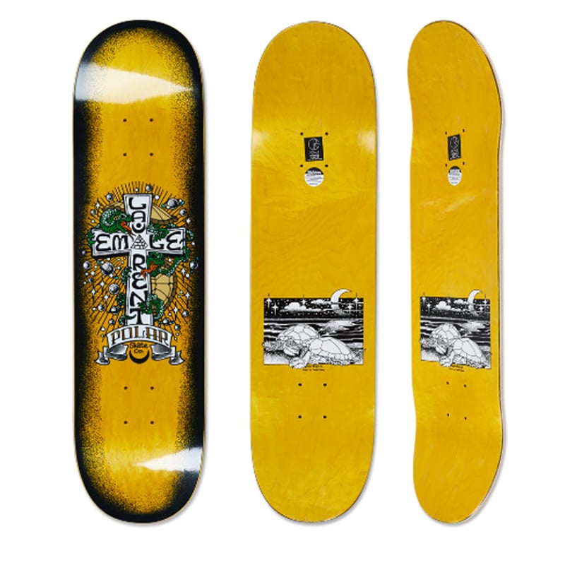 parlor ポーラースケートボードデッキ スケボー ポーラーデッキ （POLAR DECK ポーラー デッキ 見失う SHIN
