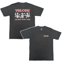 VOLCOM Tシャツ 半袖 ボルコム メンズ　Never Ends Short Sleeve Tee (Stealth)