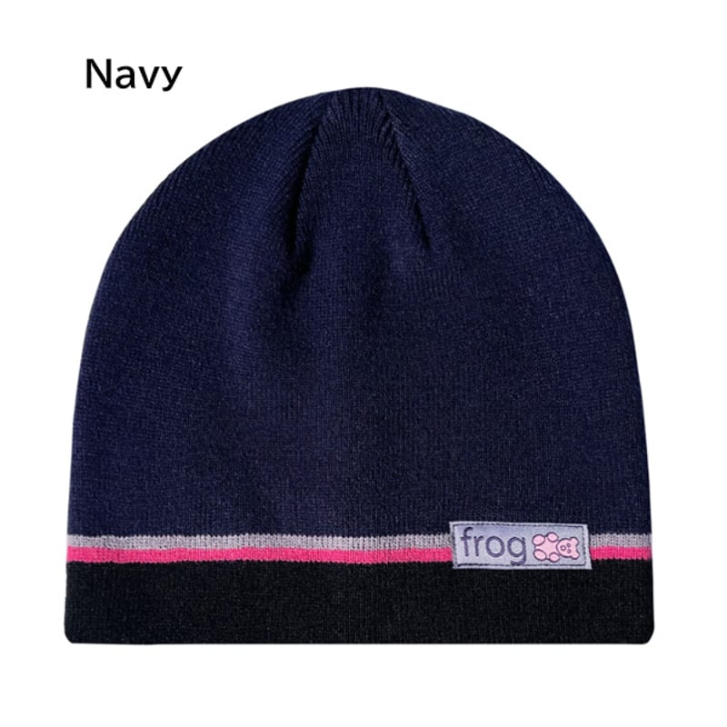 ビーニー フロッグ FROG SKATEBOARDS Teddy Beanie（Navy Be