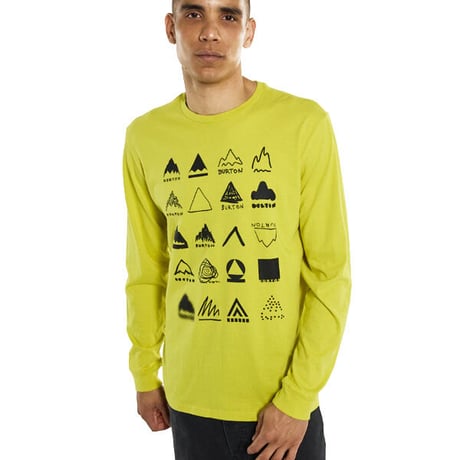 SALE BURTON ロンT 長袖 メンズ バートン イエロー　Men's Burton Mistbow Long Sleeve T-Shirt（Sulfur）