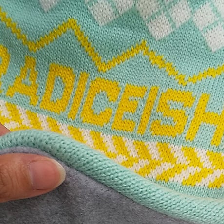 SALE イヤーフラップ ビーニー メンズ レディース カモシカ KM4K EAR FLAP BEANIE 8 （LAVENDER　BEIGE　MINT）