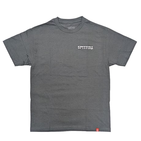 SPITFIRE WHEELS Tシャツ  半袖 グレー スピットファイア　SPIT FIRE BURNOUT S/S TEE (CHARCOAL)
