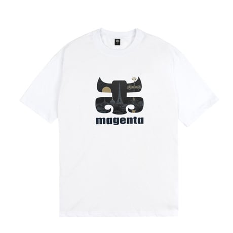 MAGENTA SKATEBOARDS Tシャツ 半袖 白 マゼンタ マジェンタ　MAGENPATH TEE （WHITE）