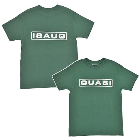 QUASI Tシャツ 半袖  グリーン クワジ クワージー クアジ　QUASI SKATEBOARDS Euro Haze Tee （Forest）