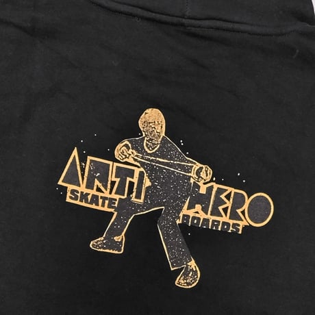 SALE ANTIHERO  SKATEBOARDS パーカー アンタイヒーロー 黒　SLINGSHOT Ⅱ PULLOVER HOODIE （BLACK）
