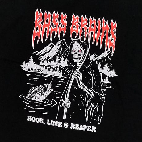 BRIXTON Ｔシャツ 半袖 ブラック ブリクストン メンズ　BASS BRAINS REAPER S/S STT （BLACK）