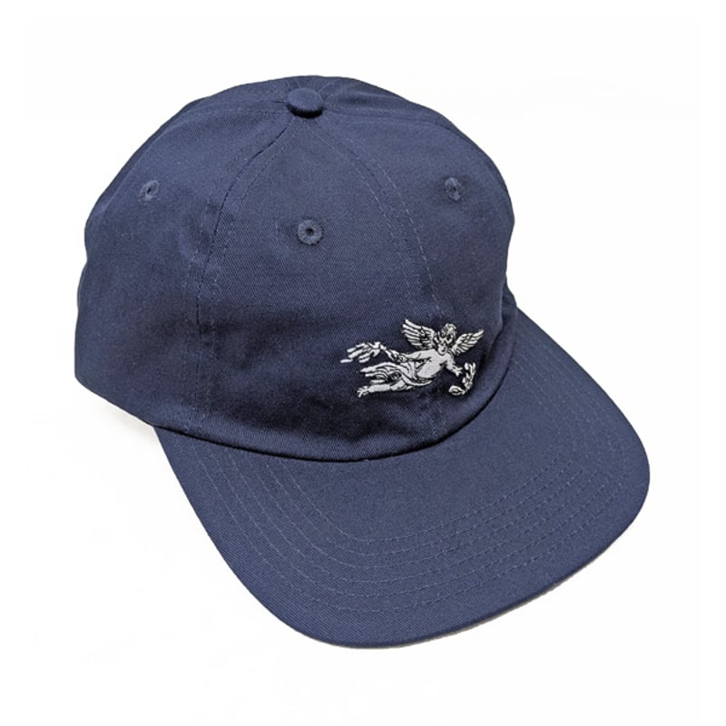 SPITFIRE WHEELS ネイビー トラッカーキャップ Spitfire Wheels CLASSIC 87 SWIRL UNSTRUCTURED Strapback Skateboard