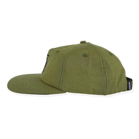 THEORIES CAP セオリーズ キャップ 緑　Theories LANTERN Velcro Strapback Hat （Duck Canvas Olive）