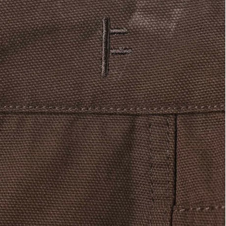 FORMER パンツ ショーツ フォーマー　FORMER VT DISTEND 20.5' CANVAS CARPENTER SHORT （BROWN）