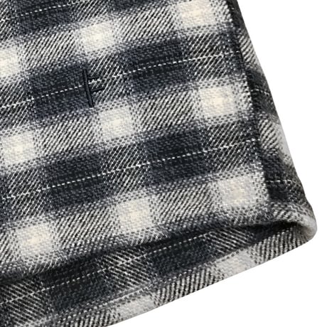 SALE FORMER シャツ 長袖 チェック フォーマー　FORMER MANNERS PLAID LS SHIRT （BLACK）