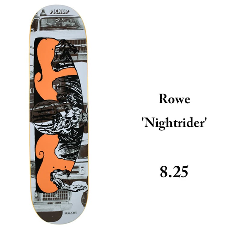 QUASI SKATEBOARDS デッキ クワジ クワージー 8.25インチ QUASI R