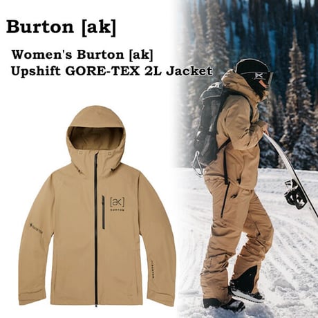 22-23 スノージャケット スノーボードウェア レディース バートン   Women's Burton [ak] Upshift GORE-TEX 2L Jacket （Kelp）