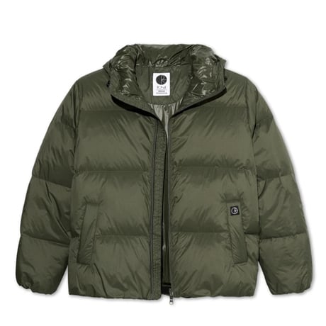 SALE  POLAR SKATE CO ダウン アウター ポーラー　RIPSTOP SOFT PUFFER JACKET （GREY GREEN）