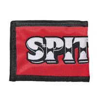 SPITFIRE WHEELS  財布 スピットファイア　BURNOUT SCRIPT BI-FOLD WALLET（RED/BLACK）