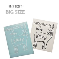 ステッカー シール カモシカ KM4K DIECUT STICKER (BIGサイズ)