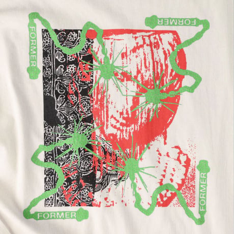 FORMER フォーマー 長袖 Tシャツ アイボリー　FORMER CHAINED LS T-SHIRT （BONE）