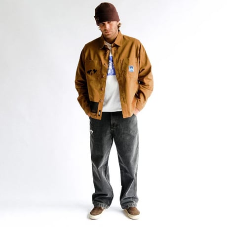FORMER ジャケット フォーマー　FORMER DXD REYNOLDS OVERSHIRT （BROWN）