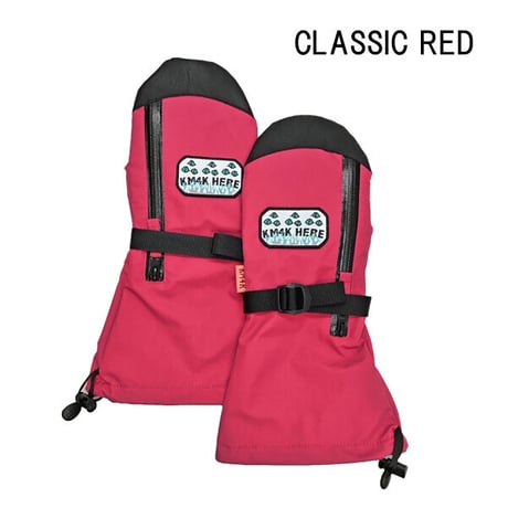 KM4K グローブ ミトン　KM4K GLOVE 7  （CLASSIC RED　TEAL　LIME） スノーグローブ メンズ レディース カモシカ