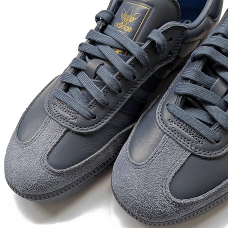 “訳ありOUTLET SALE” 26.0m スニーカー メンズ アディダス サンバ アドバンス　ADIDAS SKATEBOARDING　SAMBA ADV JH8803  （ネイビー系）