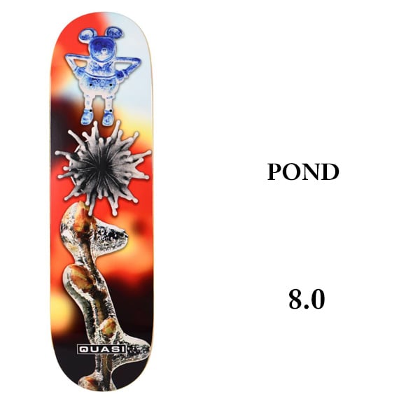 QUASI SKATEBOARDS DECK デッキ クワジ クワージー 8.0インチ QUA