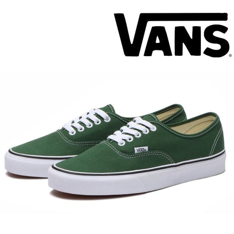 Vans authentic shop forest green