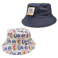 BRIXTON ハット ブリクストン　COLT 45 x BRIXTON BUCKET HAT （MULTI/MIDNIGHT BLUE）