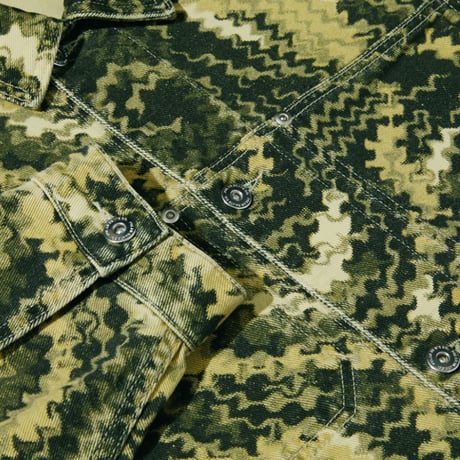 SALE  POLAR SKATE CO ジャケット ポーラー メンズ　CAMO PATRIK JACKET （GREEN）