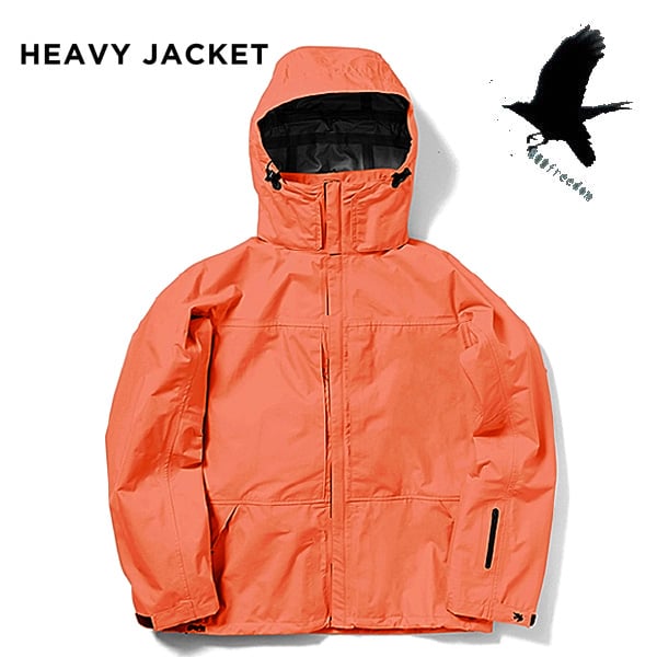 新品greenclothing 24-25 ヘビージャケット サンゴ